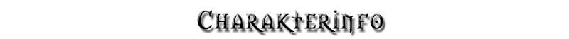 Charakterinfo